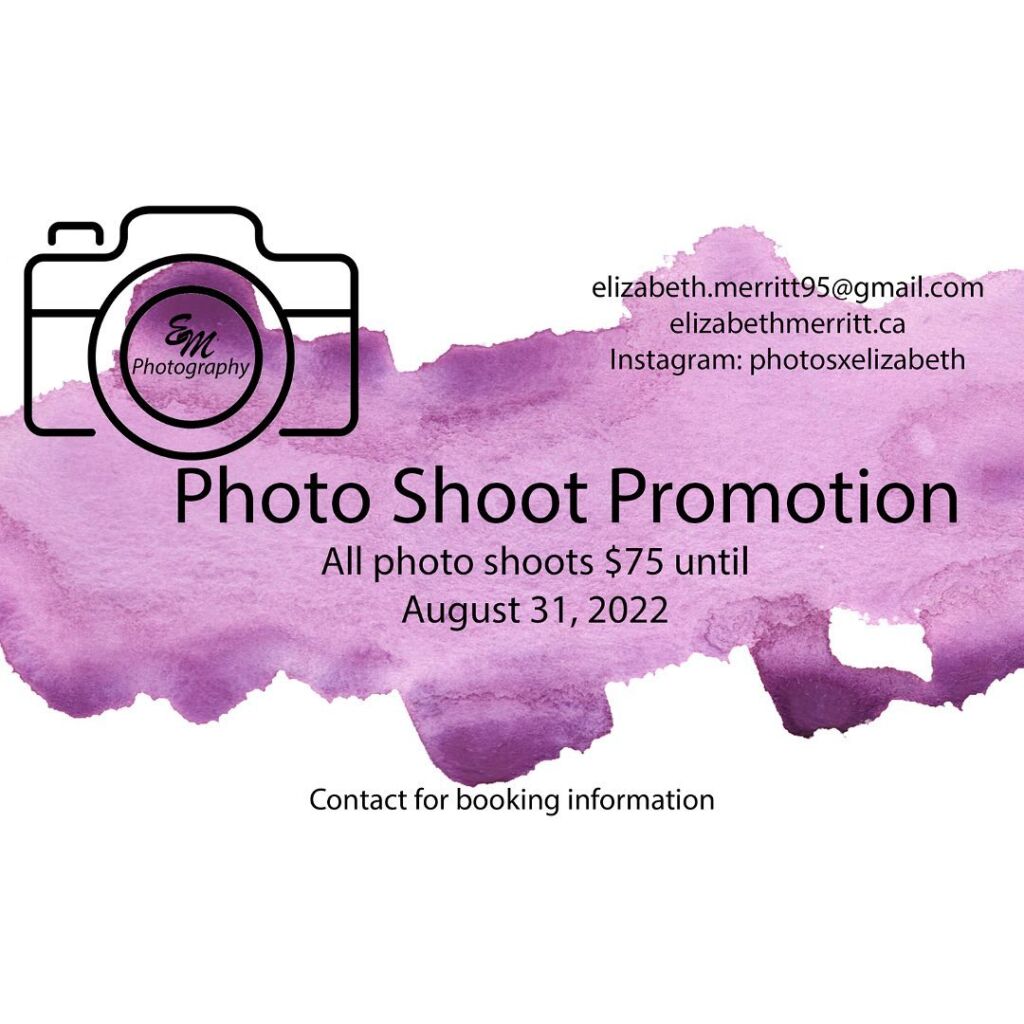 Until the end of August I’ll be offering $75 photo shoots. DM if you’d like to set up a photo shoot! 

.
.
.
.
.
#emphotography #photosxelizabeth  #photography #photographer #nikon #nikonphotographer #d750 #nikond750 #landscapephotographer #sportsphotographer #portraitphotographer #ringettephotographer #hikingphotographer #longexposurephotographer #travelphotographer #bookphotoshoots #photoshoots #photosessions